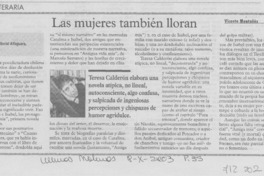 Las mujeres también lloran
