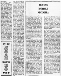 Hernán Ramírez Necochea.