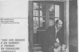José Luis Rosasco o Sir Damnest... [entrevista]