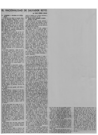 El nacionalismo de Salvador Reyes
