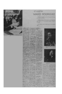 El escritor Mario Rodríguez.