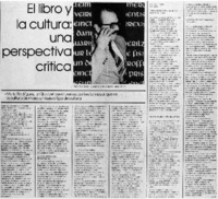 El libro y la cultura: una perspectiva crítica