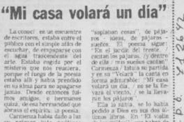 Mi casa volará un día"