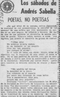 Poetas, no poetisas