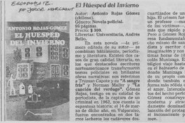 El huésped del invierno