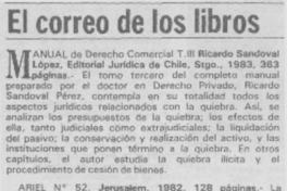 Manual de derecho comercial T. III.