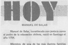 Manuel de Salas.