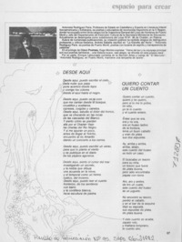 Antonieta Rodríguez nace para la poesía.