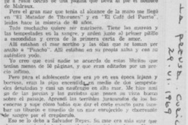 Salvador Reyes y el mar