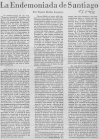 La endemoniada de Santiago