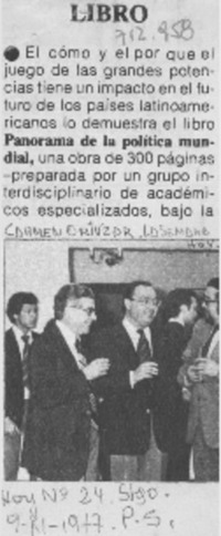 Panorama de la política mundial