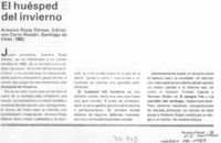 El Huésped del invierno.