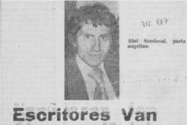 Escritores van ahora a Mulchén.