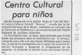 Centro cultural para niños