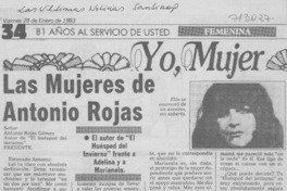 Las mujeres de Antonio Rojas
