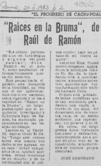 "Raíces en la bruma"