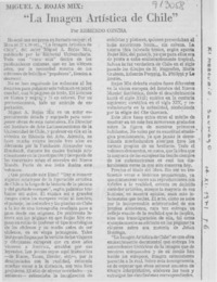 "La imagen artística de Chile"