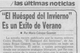 "El huésped del invierno" es un éxito de verano