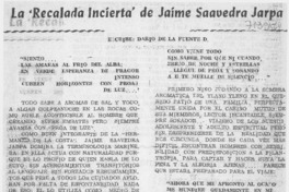 La "recalada incierta"