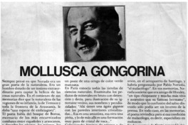 Mollusca gongorina