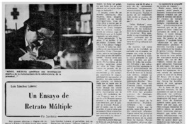 Un ensayo de retrato múltiple