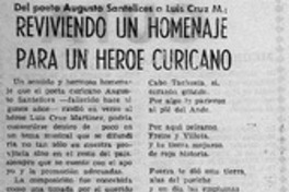 Reviviendo un homenaje para un héroe curicano