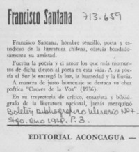 Francisco Santana.
