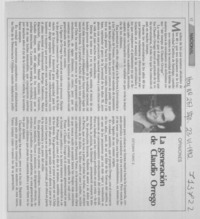 La generación de Claudio Orrego