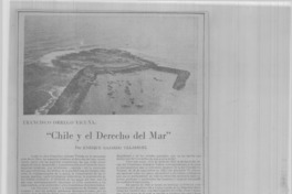 Chile y el derecho del mar"