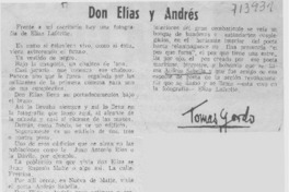 Don Elías y Andrés