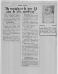Me enorgullezco de tener 52 años de labor periodística".