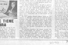 El norte tiene la palabra