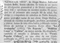 "Lenguaje vivo".