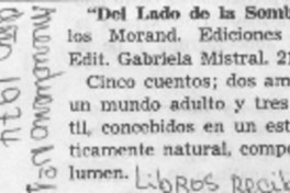 Del Lado de la sombra.