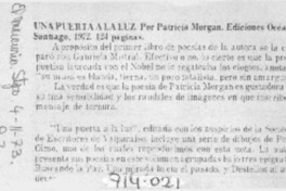 Una Puerta a la luz.