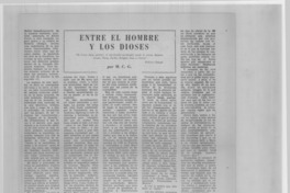 Entre el hombre y los dioses