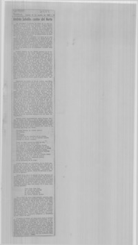 Andrés Sabella: cantor del norte.