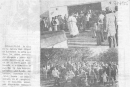 Consternación en funerales de poeta Augusto Santelices.