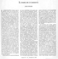 El diario de un disidente