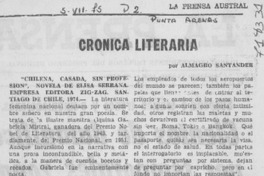 Chilena casada sin profesión"