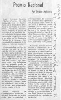 Premio Nacional
