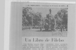 Un libro de Filebo