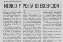 Médico y poeta de excepción.