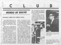 Primer libro de Jorge Sasía.