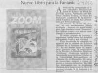 Nuevo libro para la fantasía.