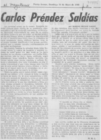 Carlos Préndez Saldías