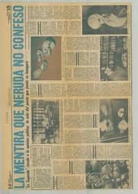 La mentira que Neruda no confesó