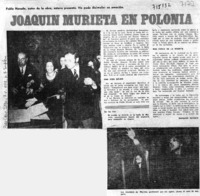 Joaquín Murieta en Polonia