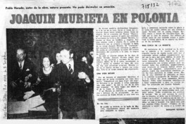 Joaquín Murieta en Polonia