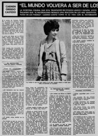 El mundo volverá a ser de los poetas" [entrevista]